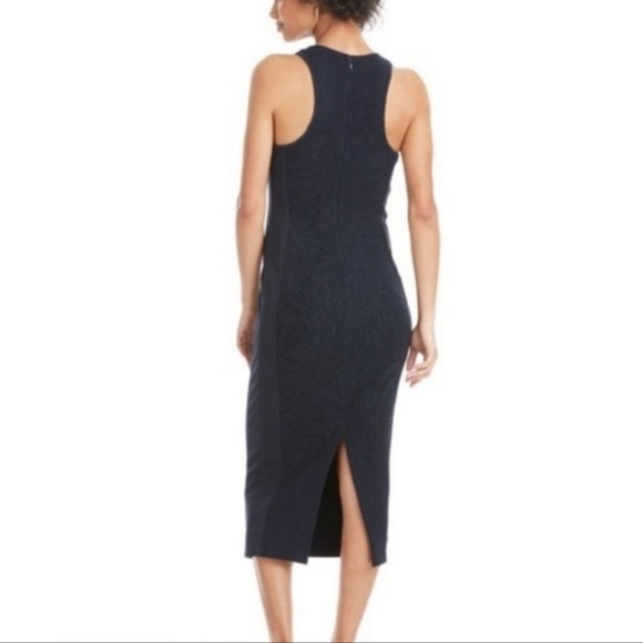 DVF Diane von Furstenberg  Teyla Midi Dress Deep Night #14 - Picture 2 of 10